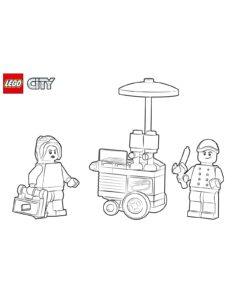 Lego City 5 coloring page