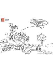 Lego City 7 coloring page