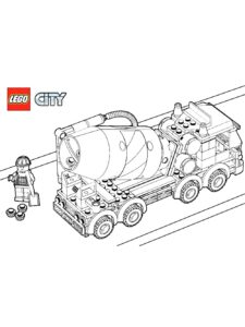 Lego City 8 coloring page