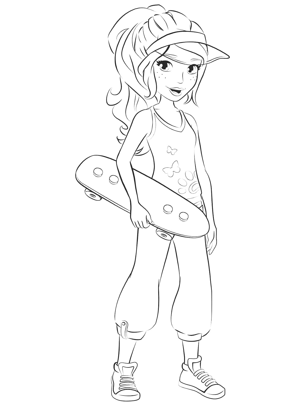 Lego Friends 2 coloring page