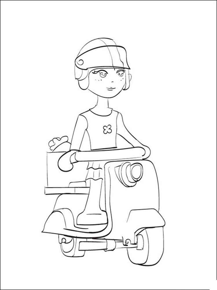Lego Friends 20 coloring page