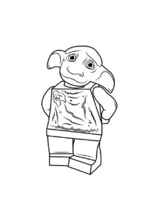 Lego Harry Potter 6 coloring page