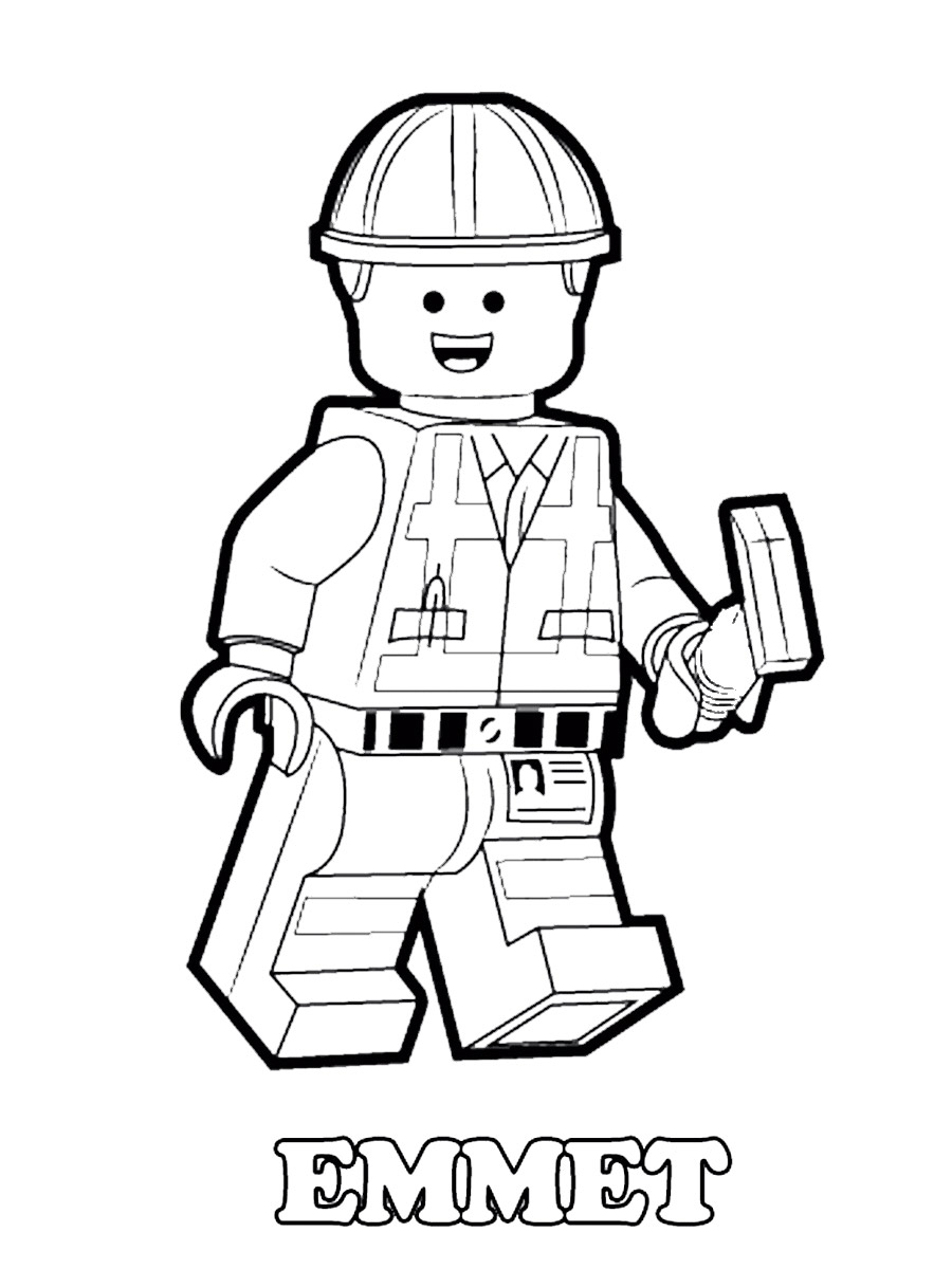 Lego Movie 12 coloring page