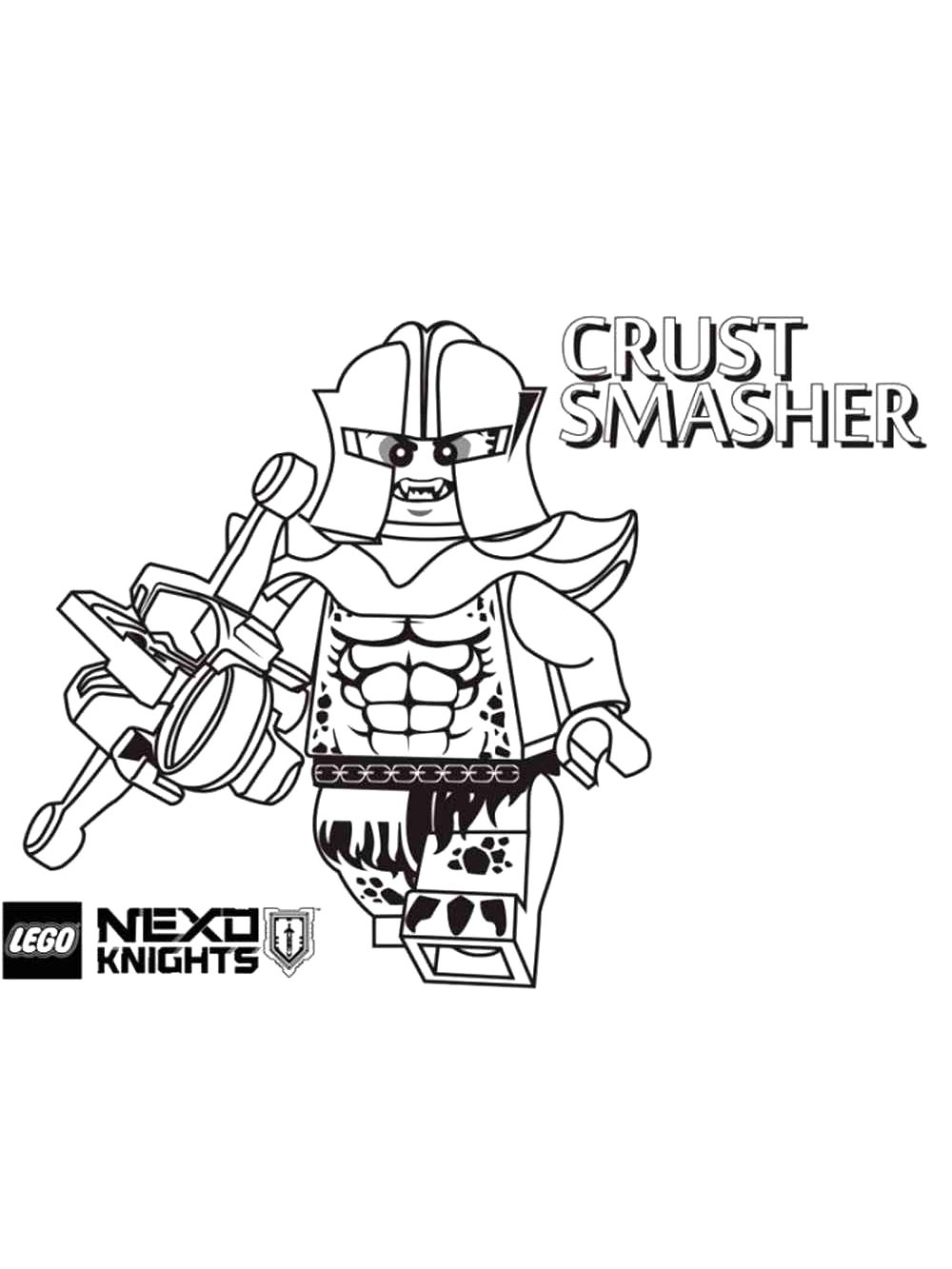 Crust Smasher coloring page