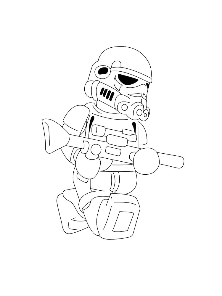 Lego Star Wars 15 coloring page
