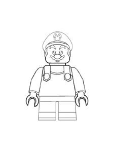 Lego Super Mario 11 coloring page
