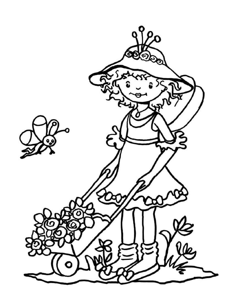 Lillifee 16 coloring page