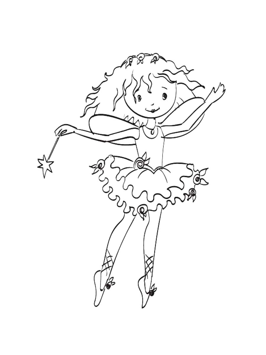 Lillifee 19 coloring page