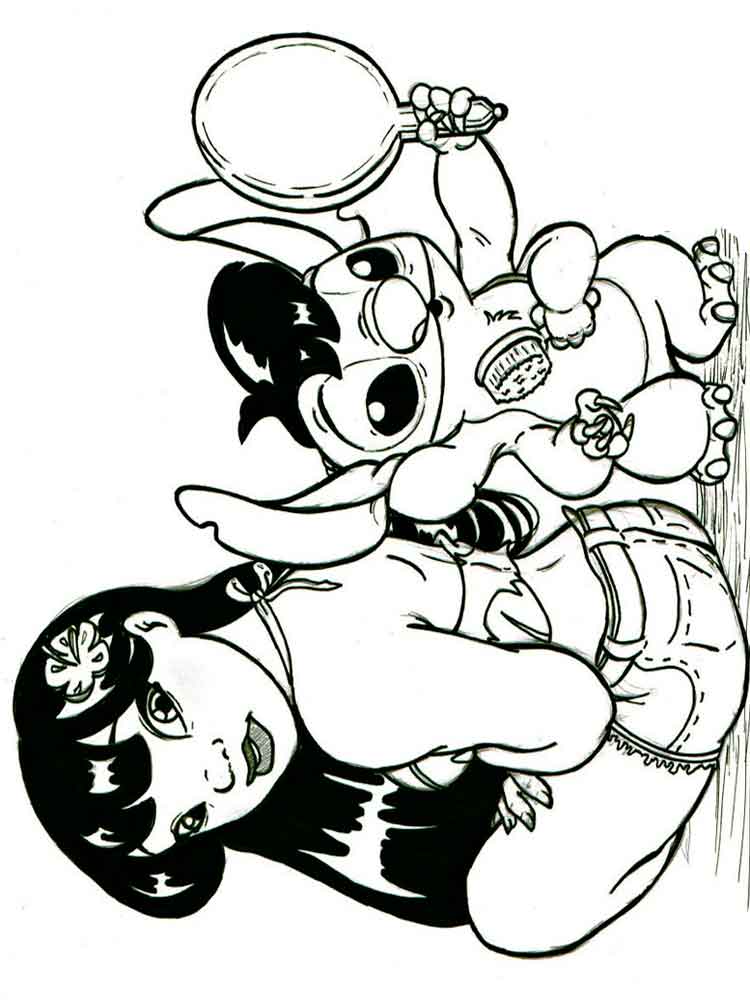 Lilo & Stitch 37 coloring page