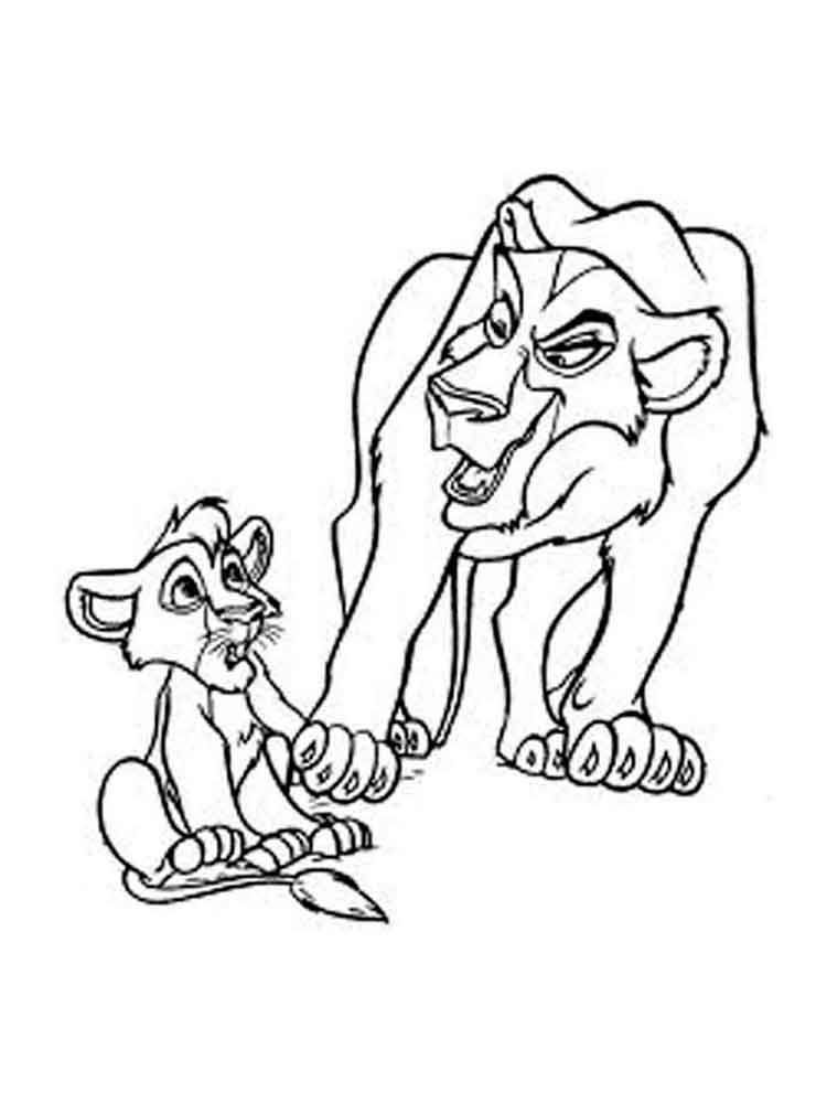 Lion King 20 coloring page