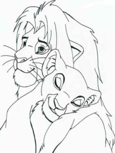 Lion King 27 coloring page