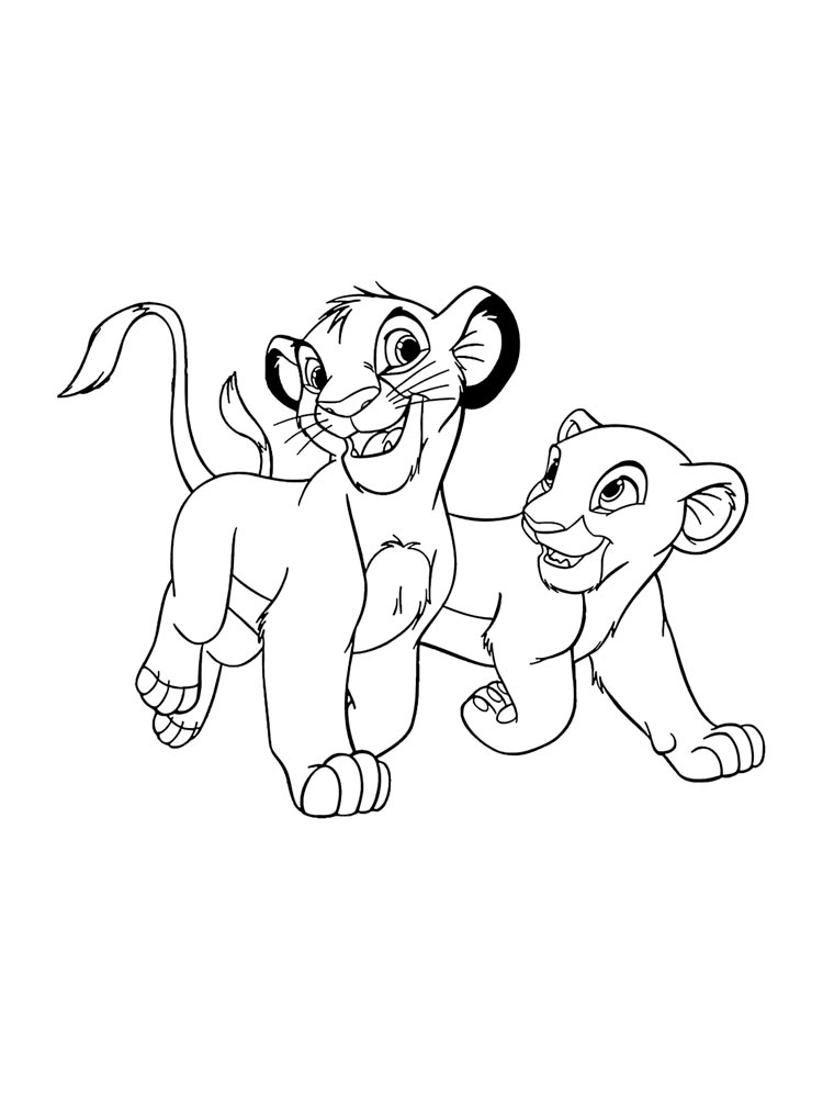 Lion King 41 coloring page