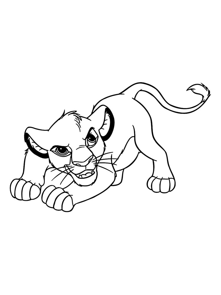 Lion King 49 coloring page