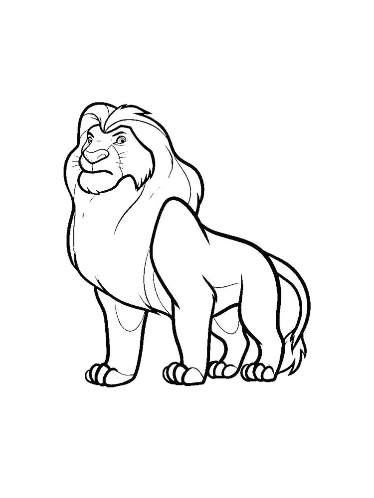 Lion King 51 coloring page