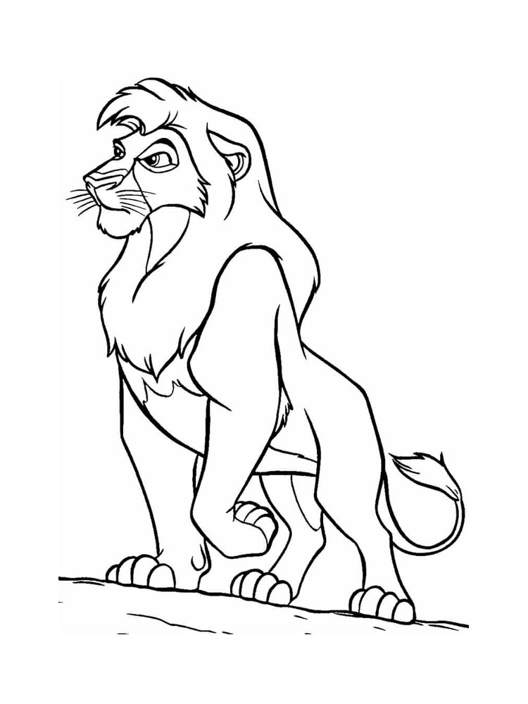 Lion King 53 coloring page