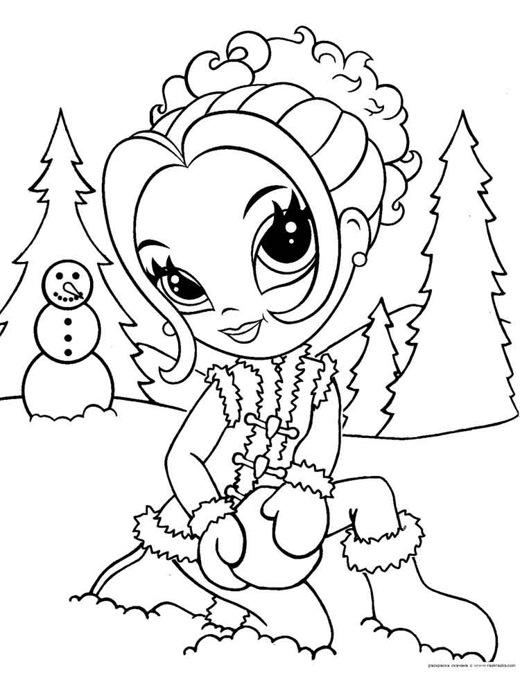 Lisa Frank 13 coloring page