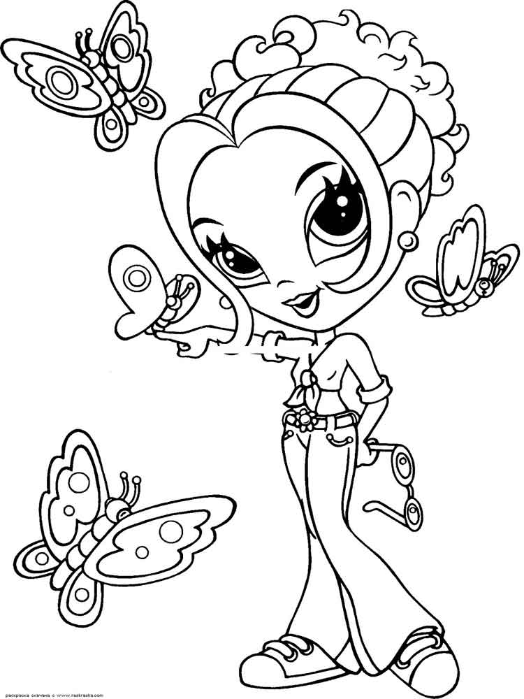 Lisa Frank 15 coloring page