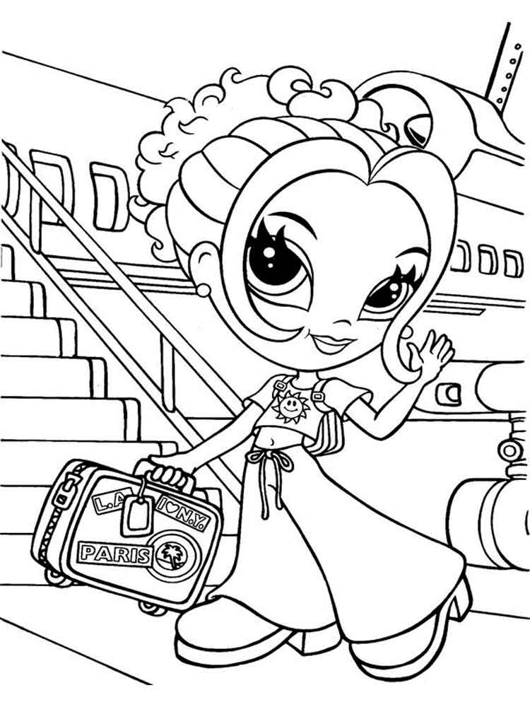 Lisa Frank 20 coloring page