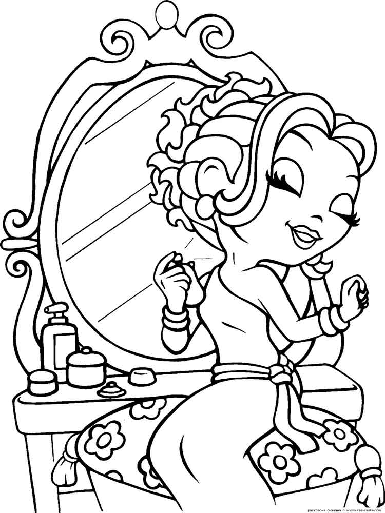 Lisa Frank 5 coloring page