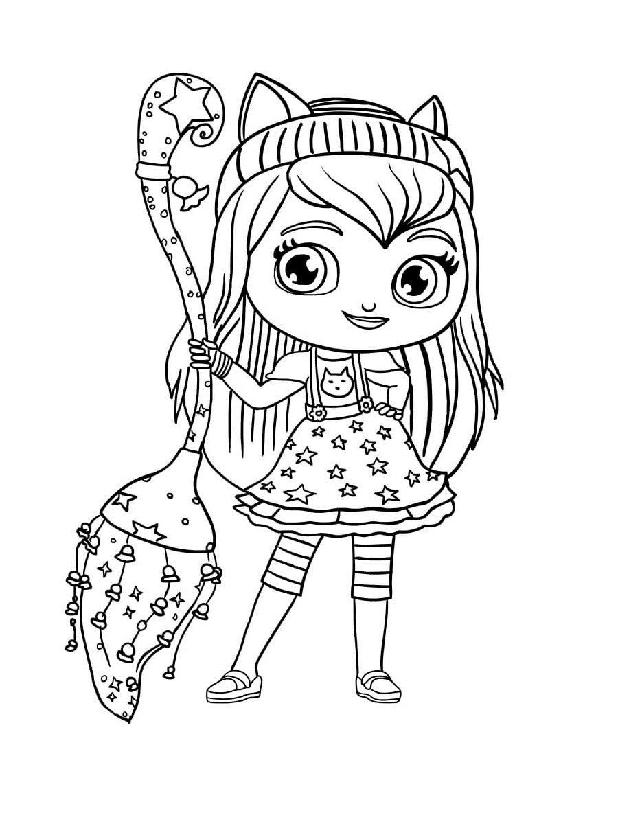 Little Charmers 12 coloring page