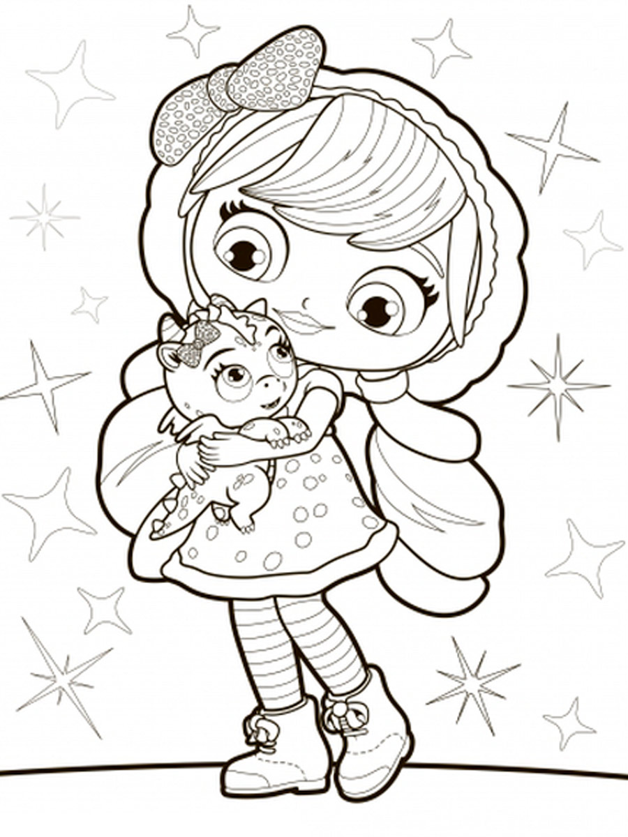 Little Charmers 2 coloring page