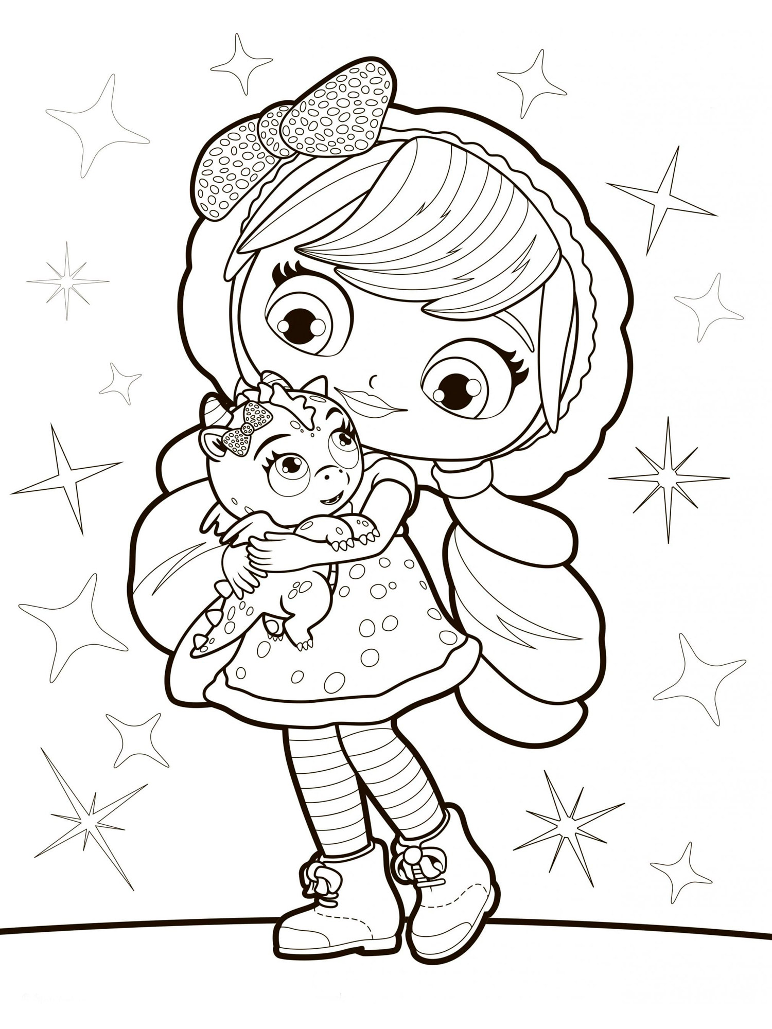 Little Charmers 24 coloring page