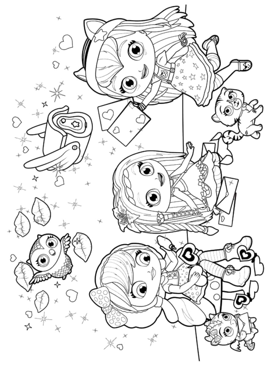 Little Charmers 29 coloring page