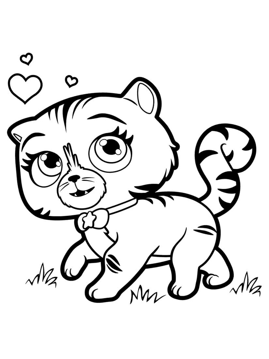 Little Charmers 4 coloring page