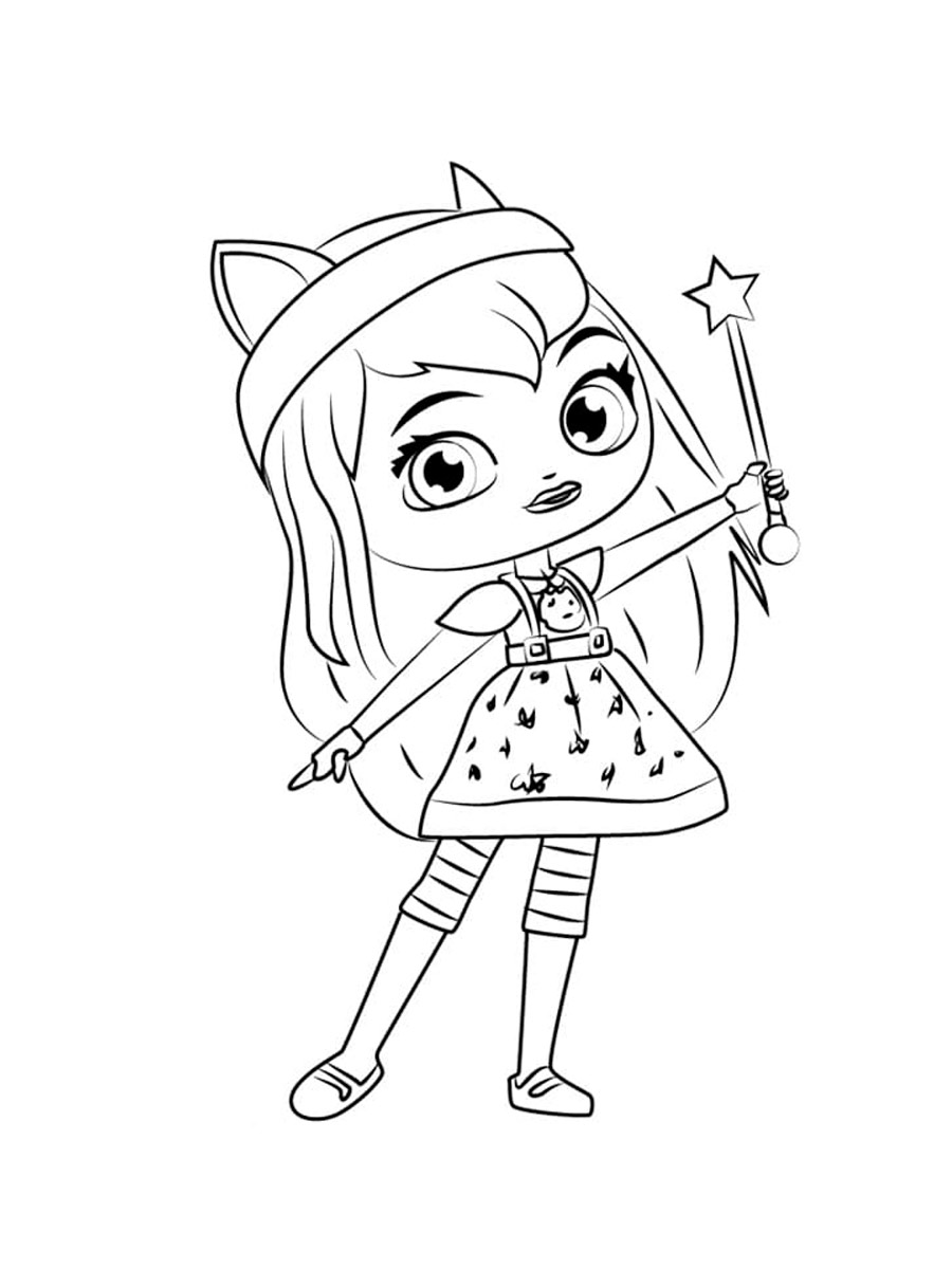 Little Charmers 7 coloring page