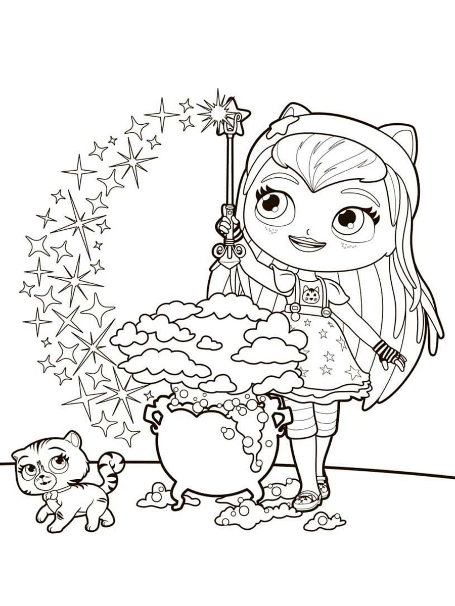 Little Charmers 8 coloring page