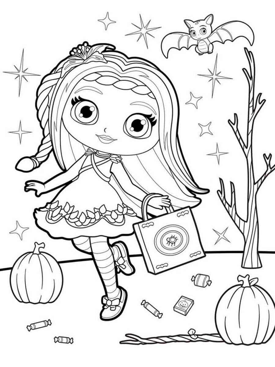 Little Charmers 9 coloring page