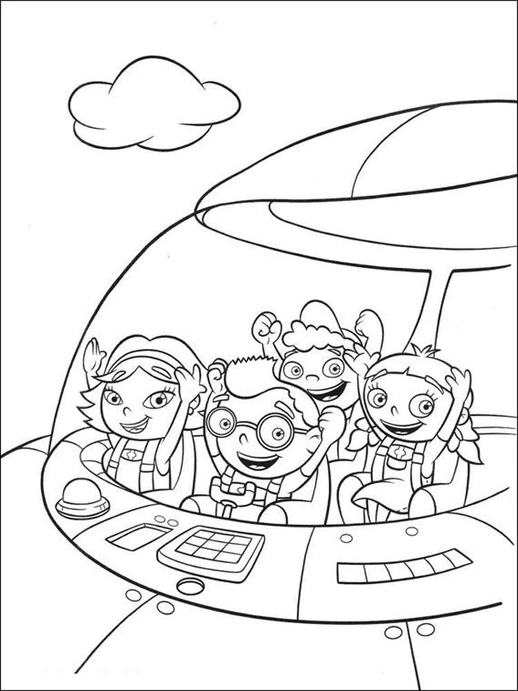 Little Einsteins 2 coloring page