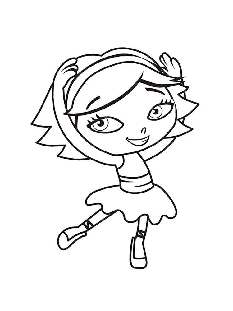June coloring page