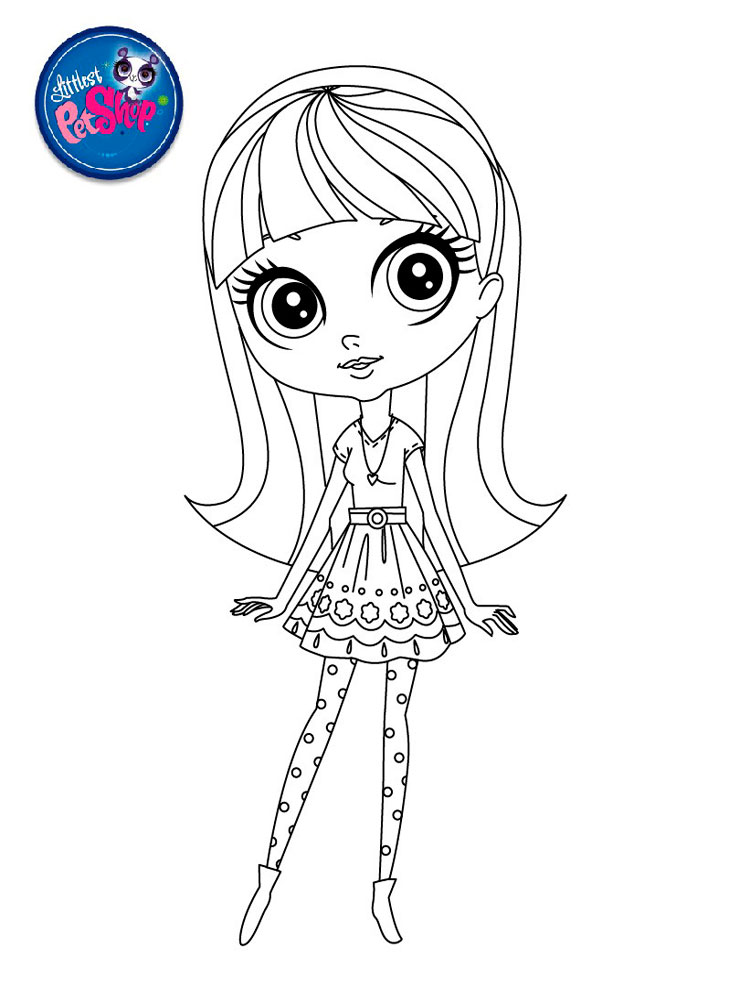 Blythe Baxter coloring page