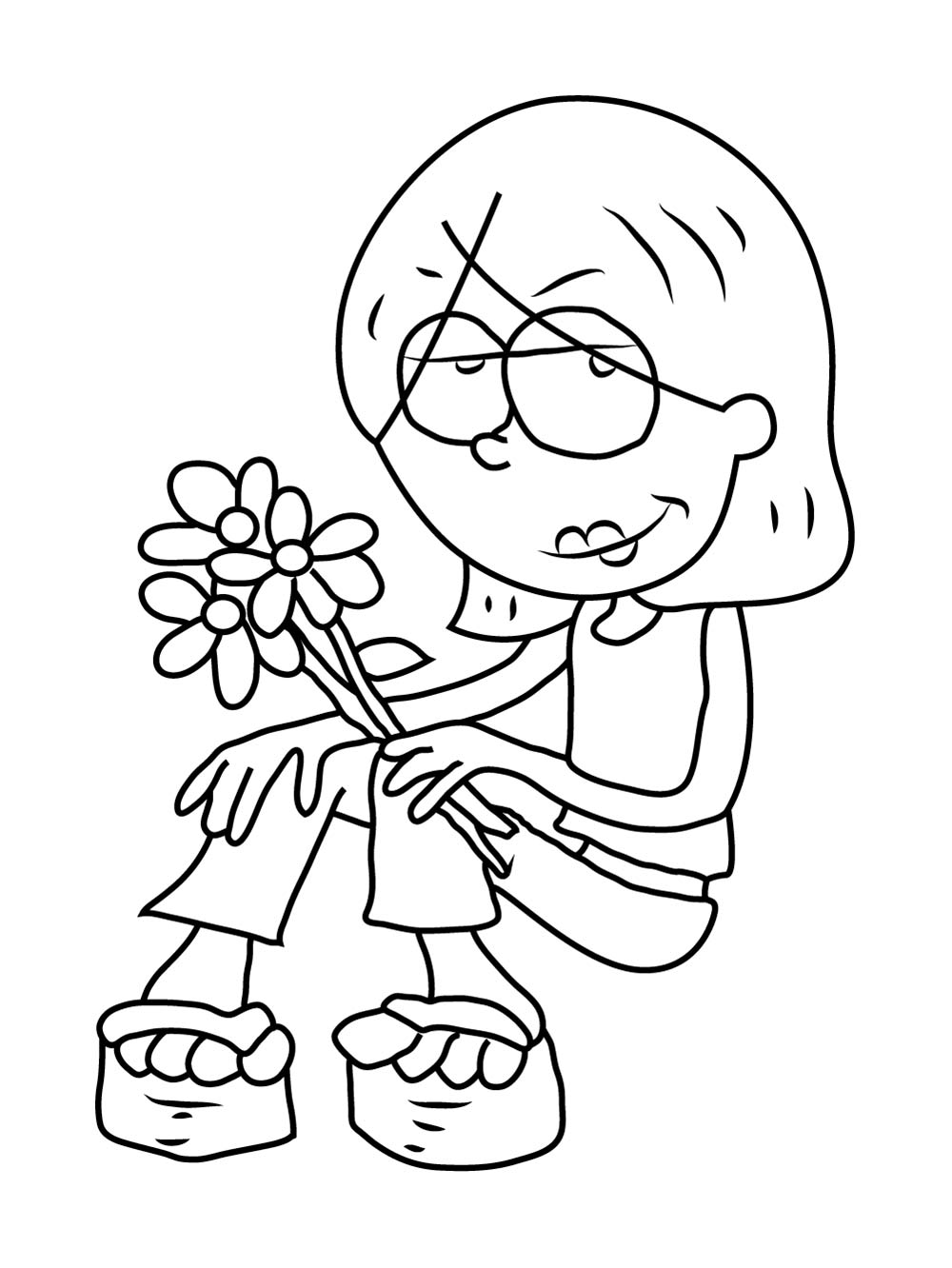 Lizzie McGuire 9 coloring page