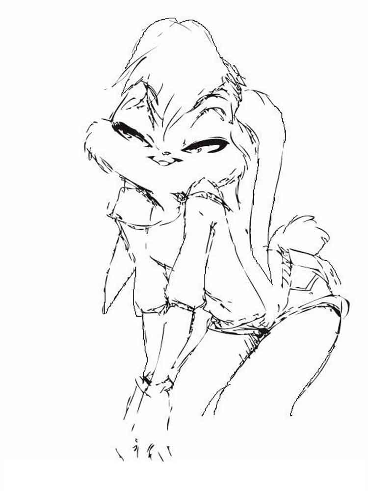 Lola Bunny 10 coloring page