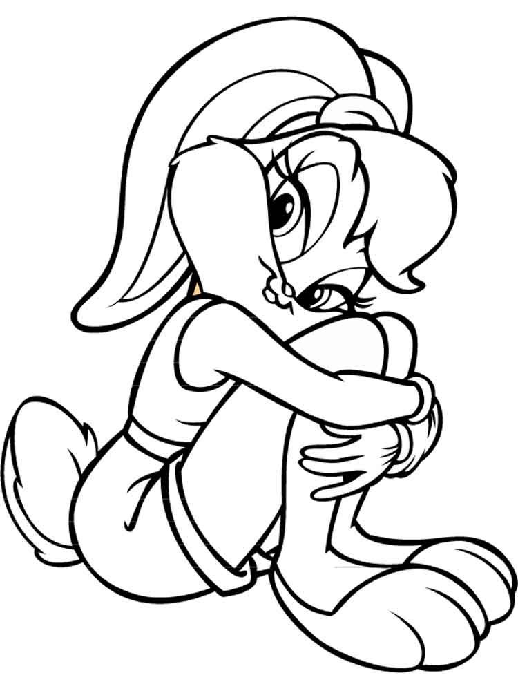 Lola Bunny 17 coloring page