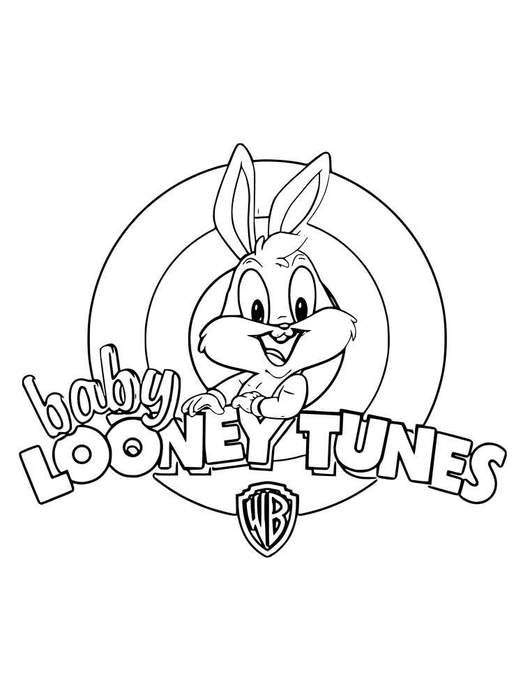 Baby Bugs Bunny 2 coloring page