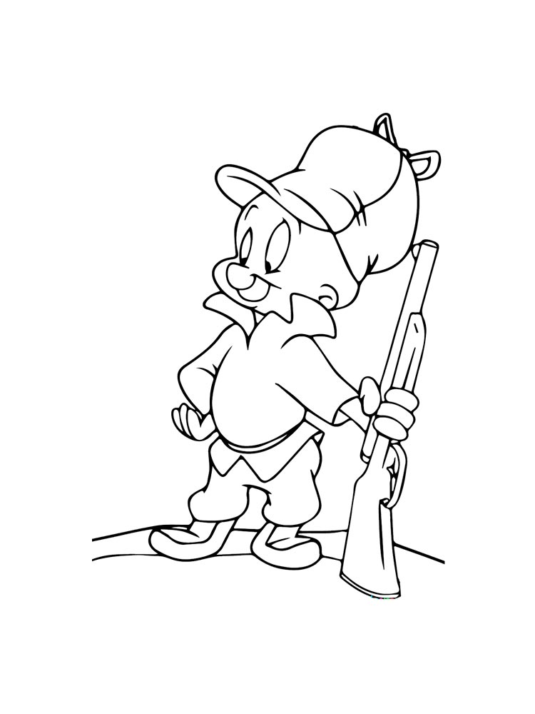 Elmer Fudd coloring page