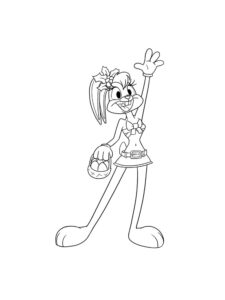 Lola Bunny coloring page
