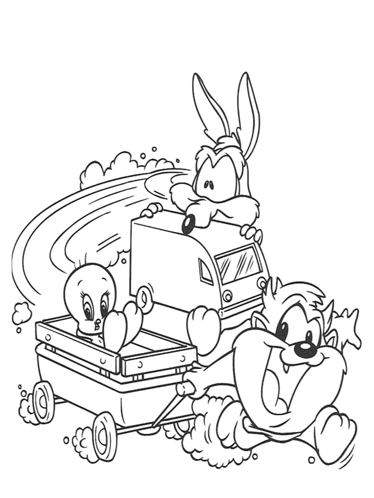 Baby Looney Tunes 2 coloring page