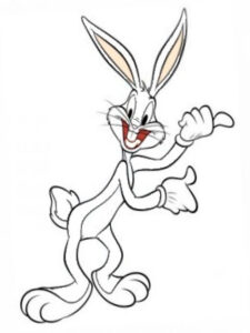 Bugs Bunny coloring page