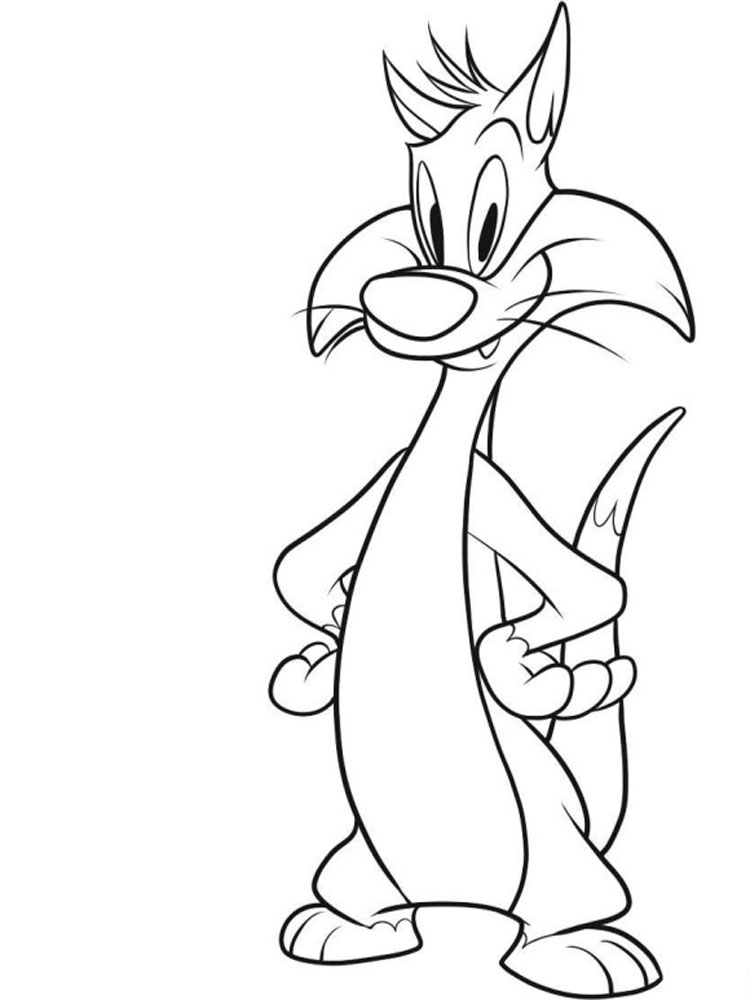 Happy Sylvester coloring page