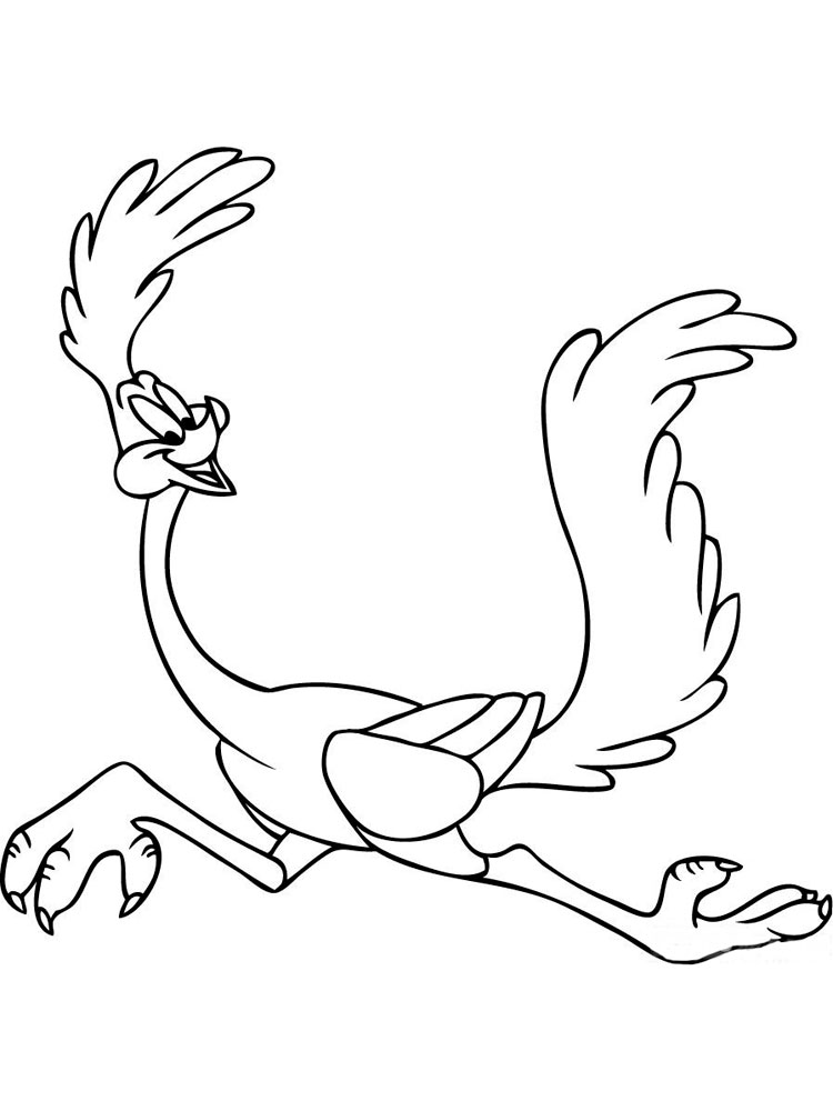 Road Runner 2 coloring page