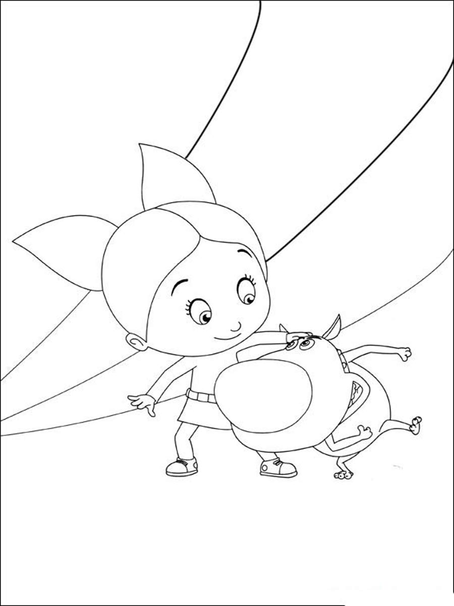 Loopdidoo 11 coloring page