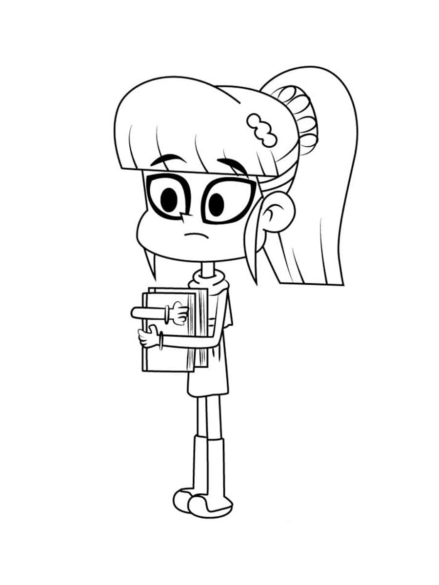 Gwyn’s Friend coloring page