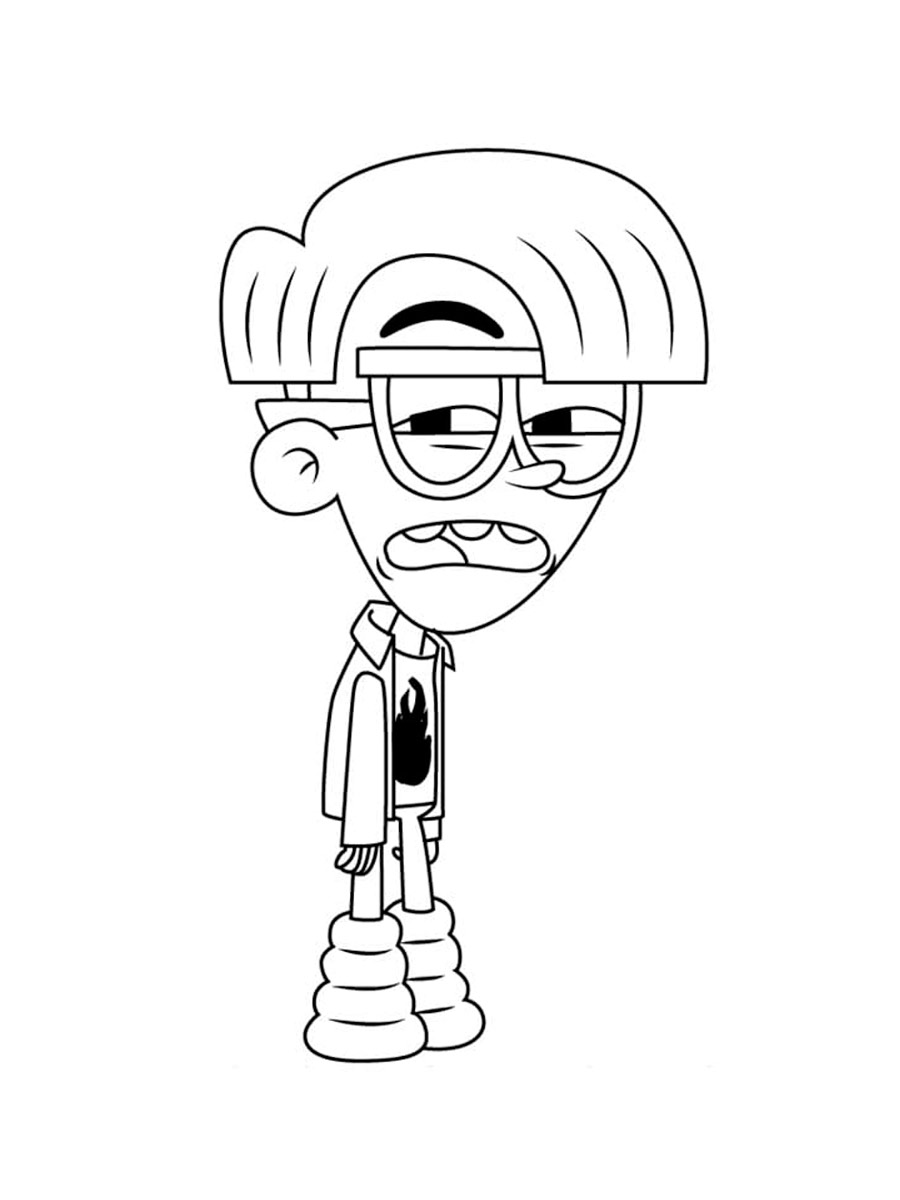 Lester coloring page