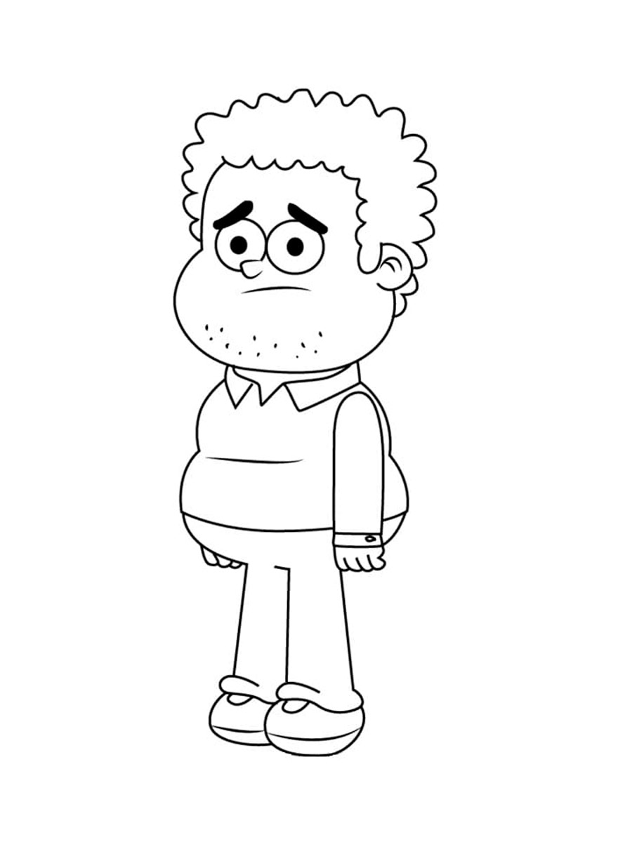 Barathamus coloring page
