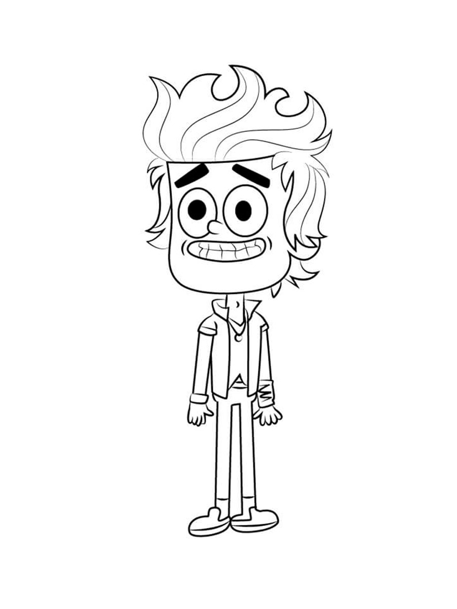 Turk Parfait coloring page