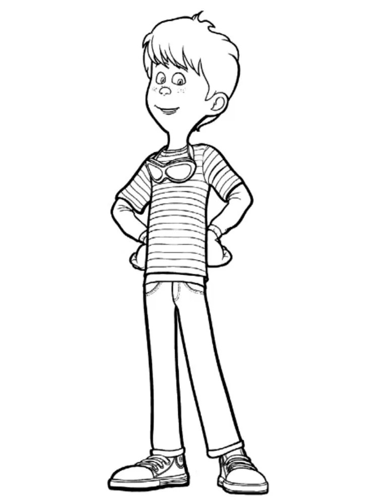 Lorax 2 coloring page